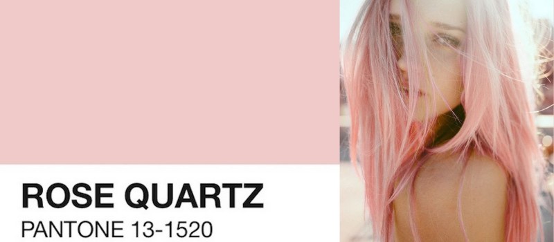 Cor do ano 2016 rosa quartzo pantone