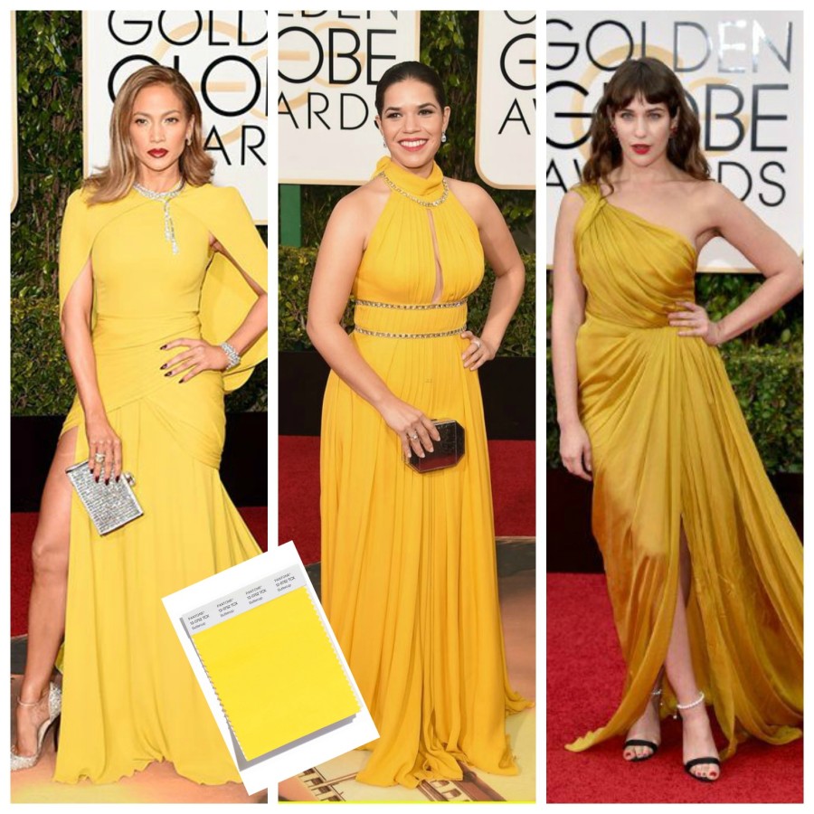 GOLDEN GLOBES RED CARPET STATEMENT COLOR - BUTTERCUP - Lynda Quintero-Davids - Focal Point Styling - nyclqinteriors ii